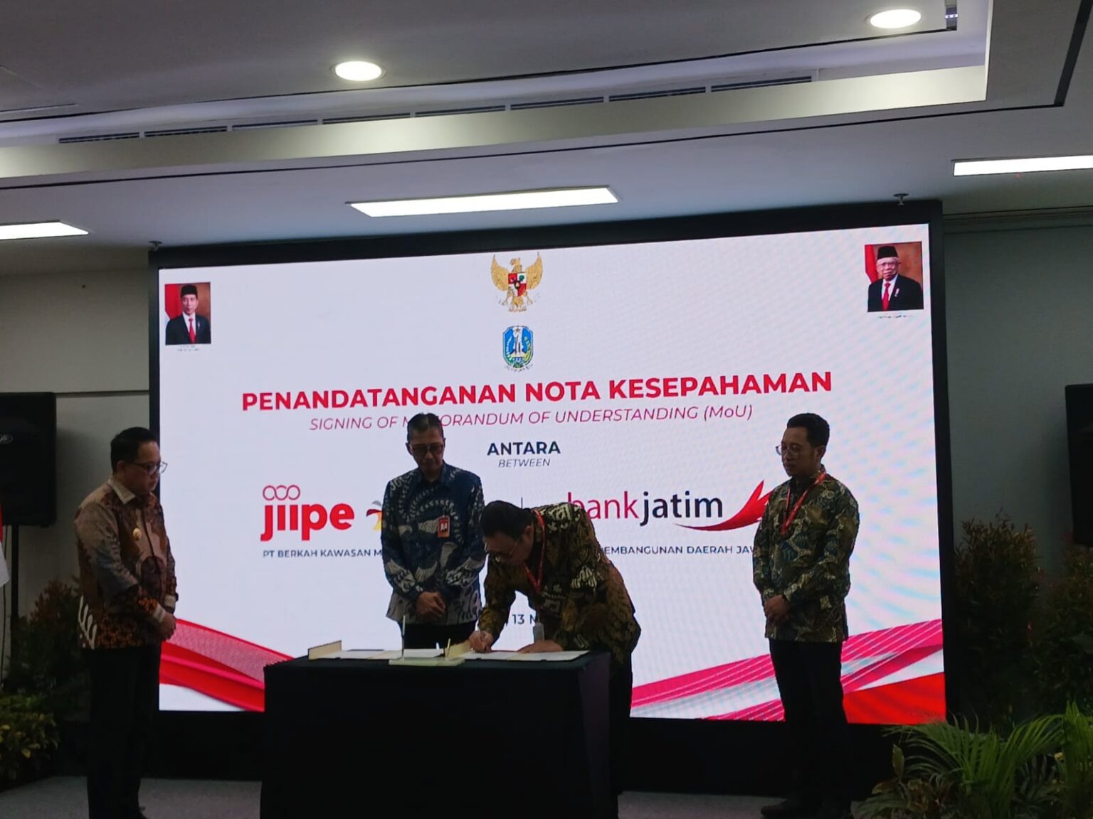 Rangkul BKMS, Bank Jatim Siap Biayai dan Jadi Partner Investor di JIIPE Gresik