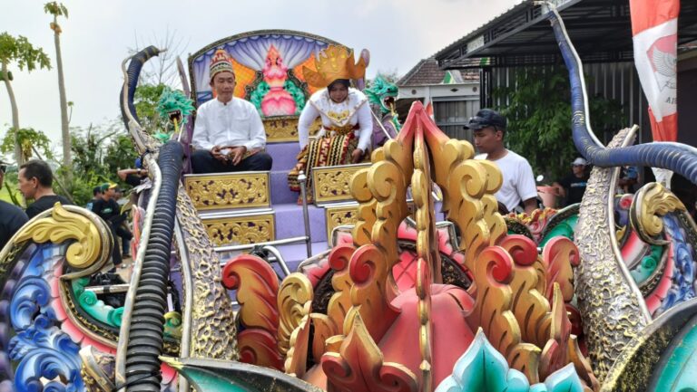 Usung Tema Kebudayaan Nusantara, Pemdes Wonorejo Menggelar Karnaval