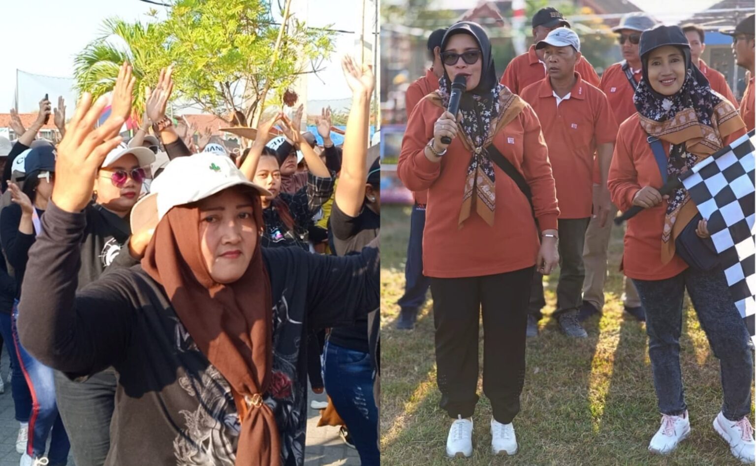 Pemdes Glindah Gelar Jalan Sehat Kemerdekaan Diikuti Ribuan Warga