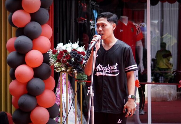 Grand Opening Store Custom Jersey, CEO Allegiant Berbagi Visi dan Harapan