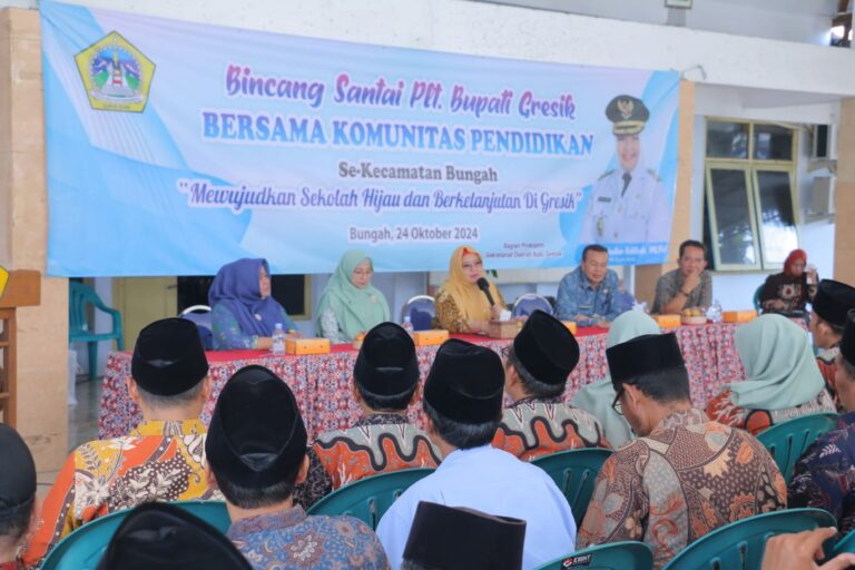 Plt Bupati Gresik Dorong Makin Banyak Sekolah Hijau dan Berkelanjutan
