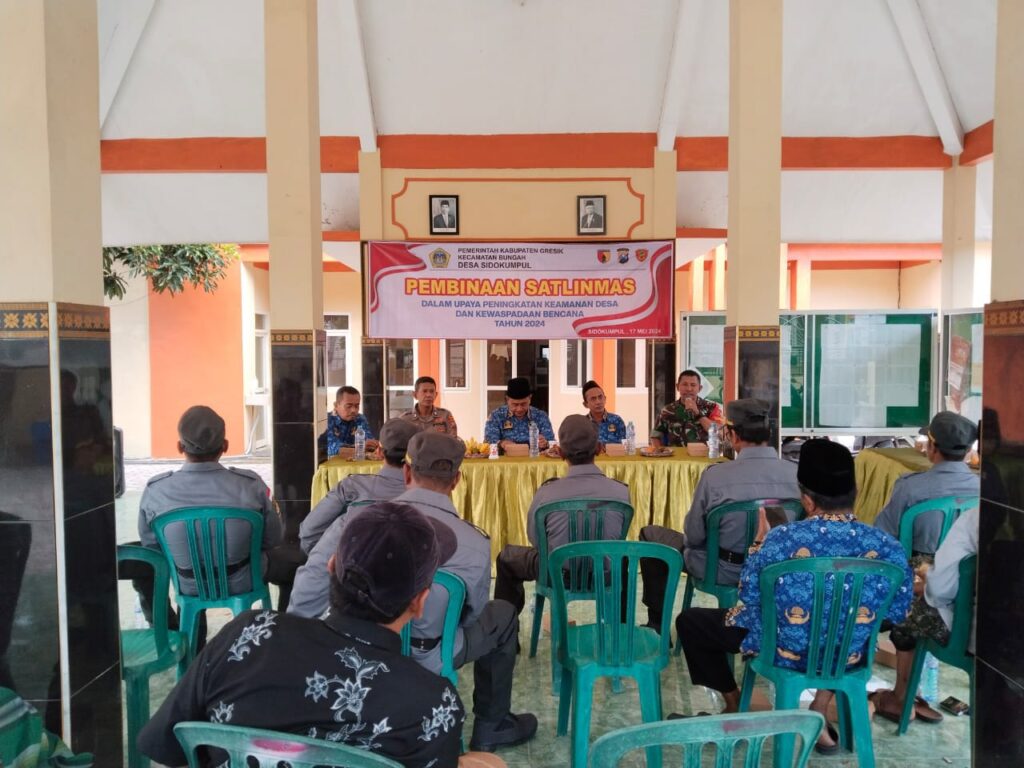 Pemdes Sidokumpul Sukses Gelar Pelatihan Untuk Linmas dan Karang Taruna