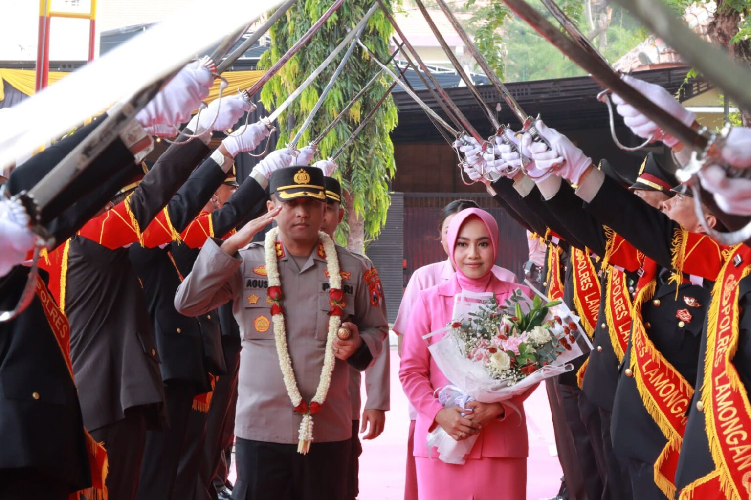 Tampuk Kepemimpinan Polres Lamongan Resmi Berganti Sosok