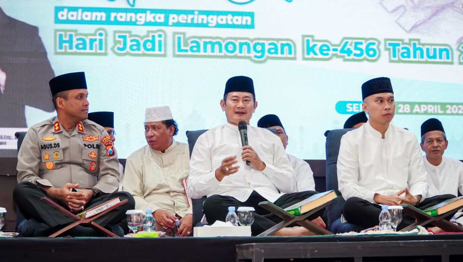 Peringatan Hari Jadi Lamongan ke-456 Diawali dengan Khotmil Al Quran
