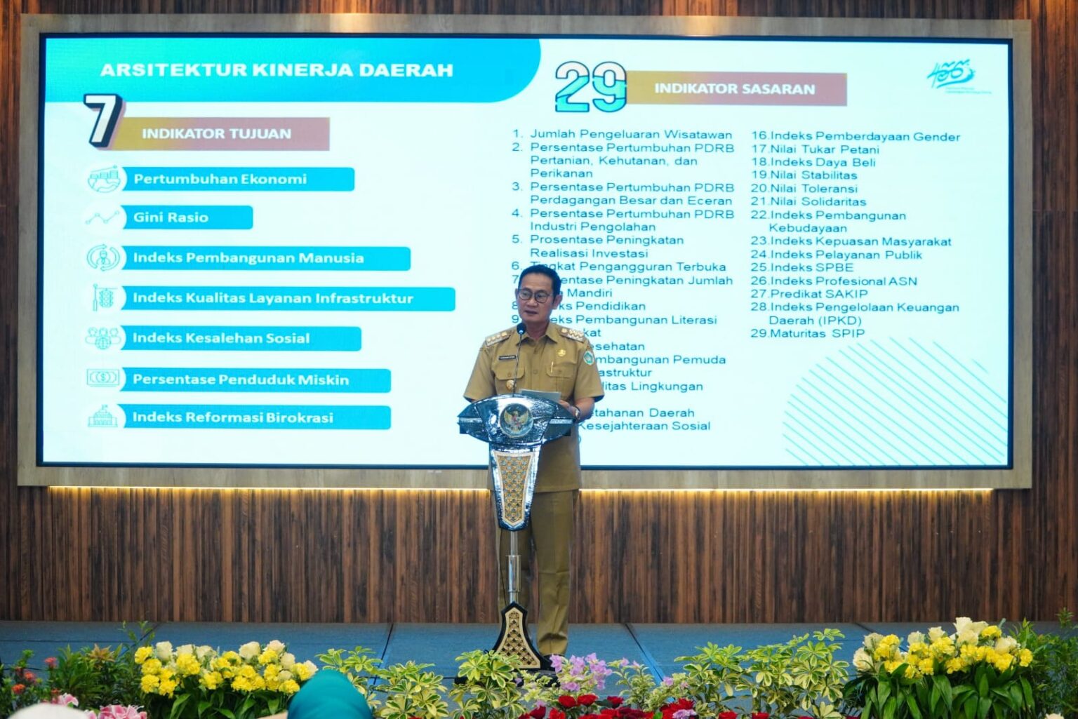 Buka Musrenbang, Bupati Lamongan Paparkan 29 Indikator Sasaran RPJMD