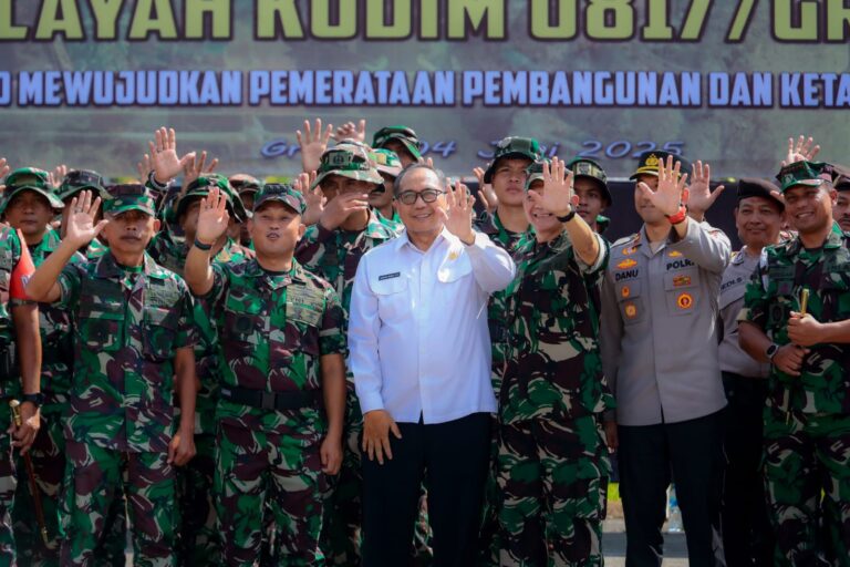TMMD ke-124 di Gresik Ditutup, Menjadi Bukti Nyata Sinergi Kuat Antar Pihak