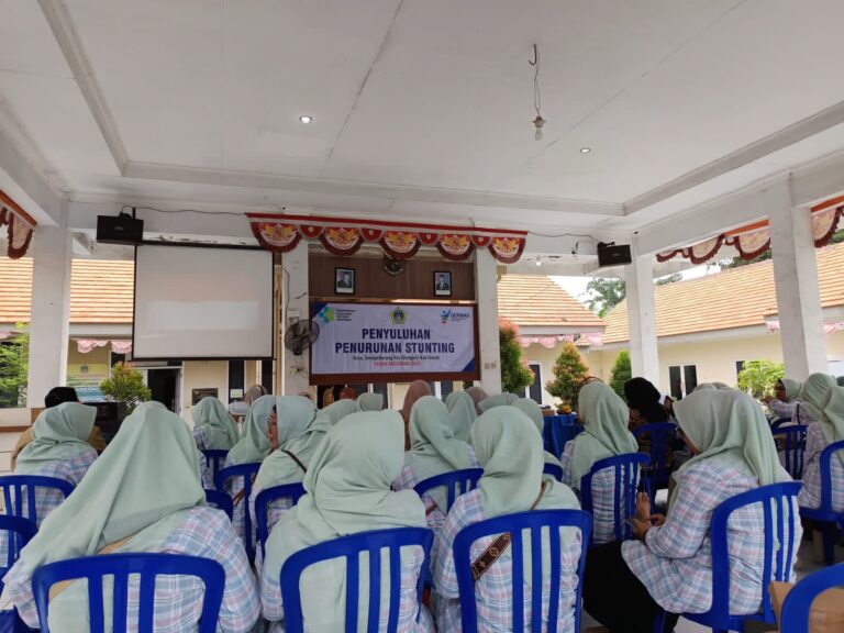 Pemdes Gempolkurung Menganti Gelar Penyuluhan Penurunan Angka Stunting