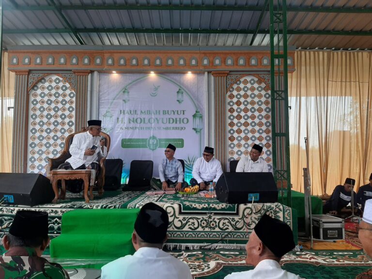 Pemdes Sumberrejo Lestarikan Tradisi Menggelar Haul Mbah Noloyudho