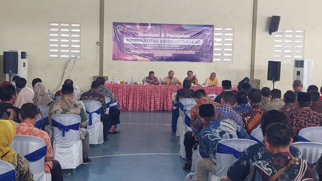 PKDI Menganti Gresik Gelar Sosialisasi dan Pencegahan Aksi Kriminal