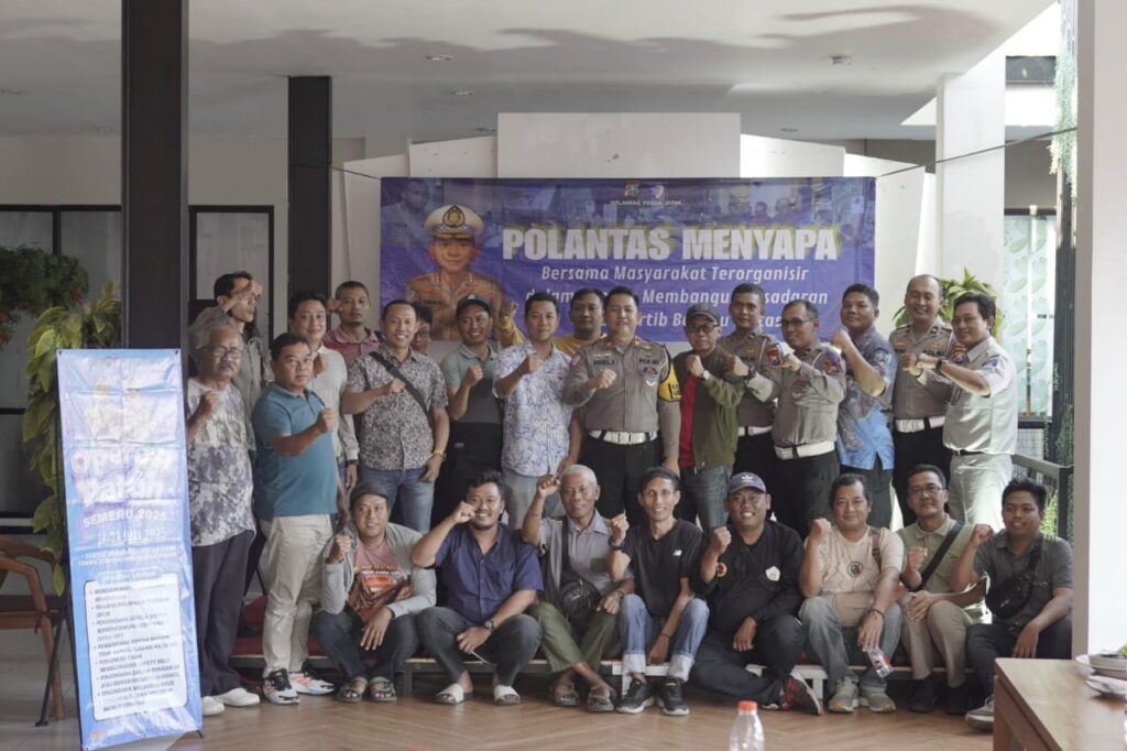 Perkuat Sinergi di Operasi Patuh Semeru 2025, Polantas Sapa KWG