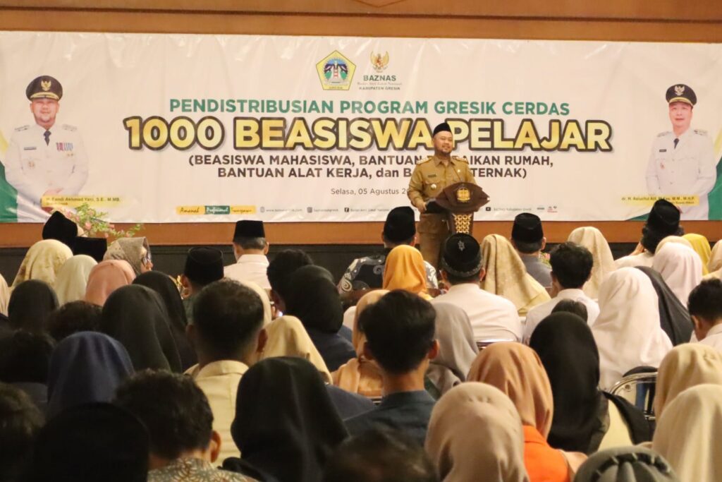 Bersama Baznas, Bupati Gresik Kawal Langkah Mustahik Menuju Kemandirian