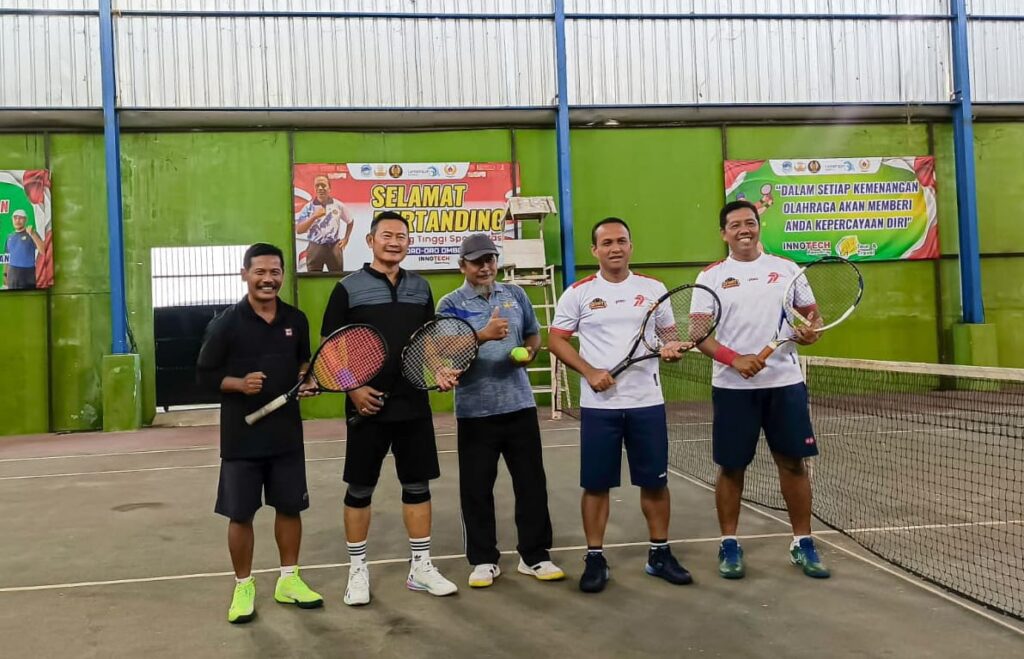 Pak Yes Mendukung Eksistensi Cabor Tenis di Lamongan