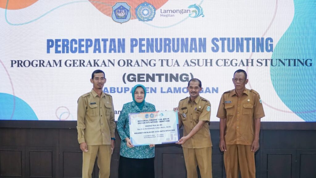 Bantuan Program Genting Tahap Satu di Lamongan Disalurkan