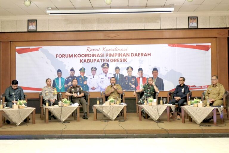 Forkopimda Gresik Undang Perusahaan dan Pemilik Kendaraan Berat, Deklarasi Penegakan Jam Operasional