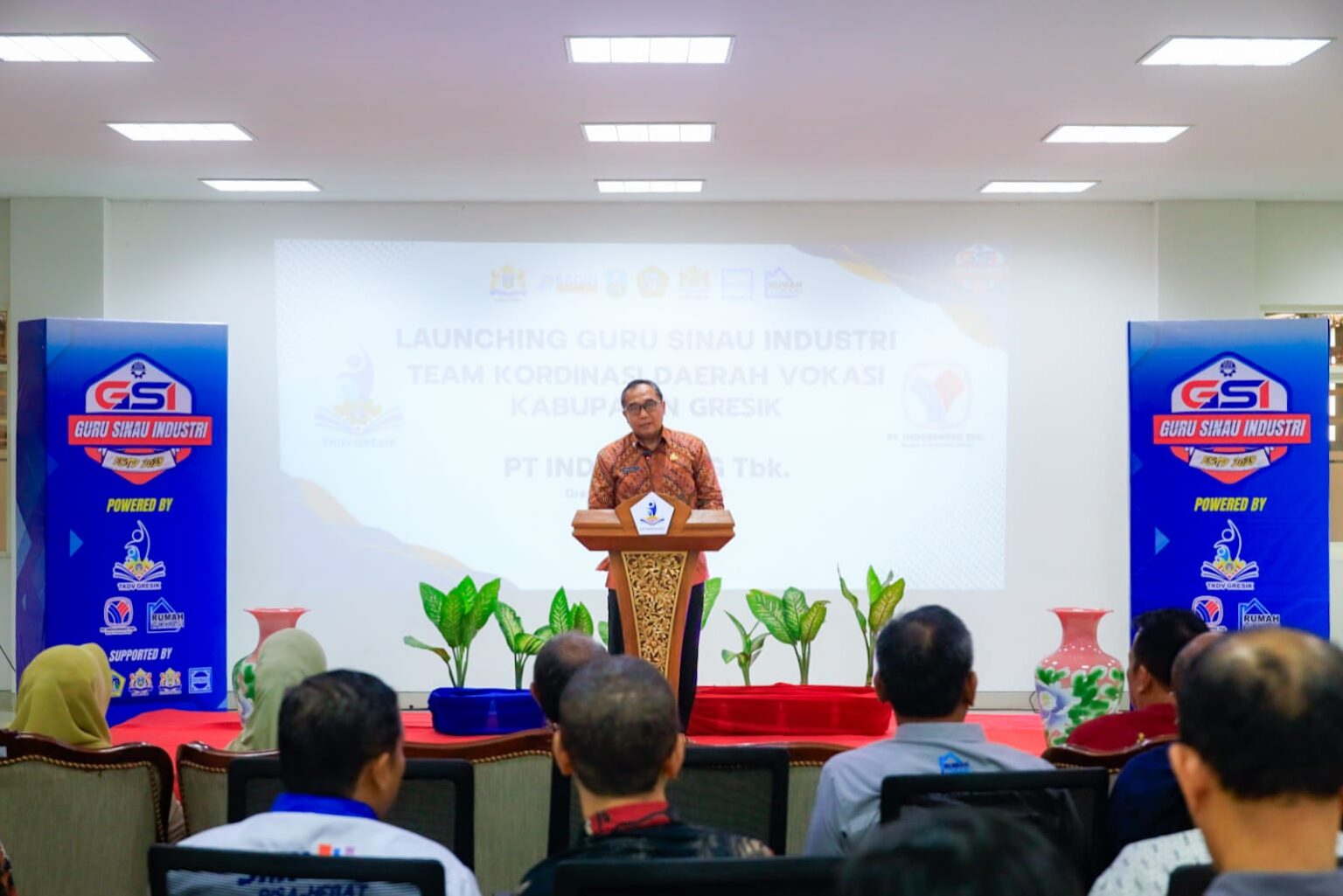Launching GSI, Sekda Gresik Inginkan Guru Ikuti Perkembangan Teknologi Industri