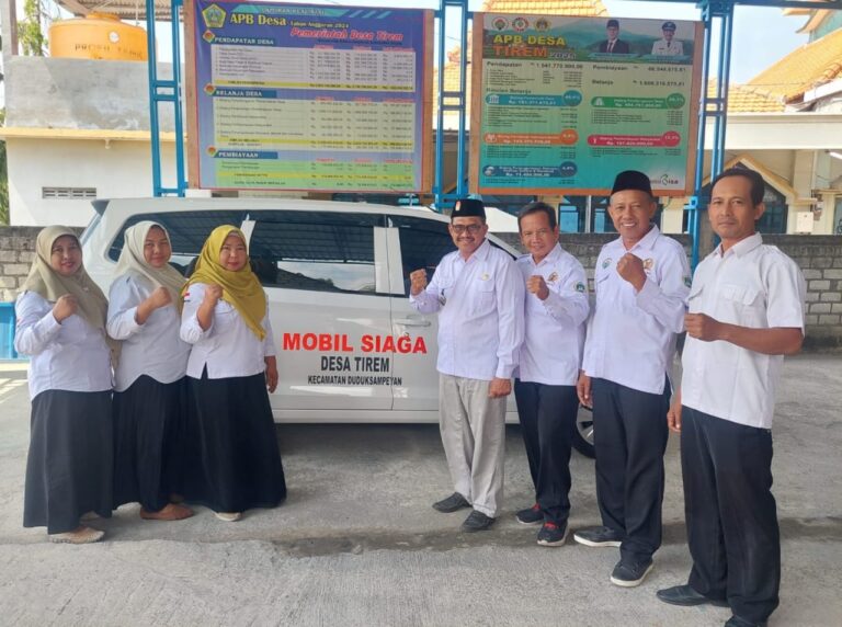 Desa Tirem Duduksampeyan Kini Miliki Mobil Siaga, Masyarakat Bisa Rasakan Manfaatnya