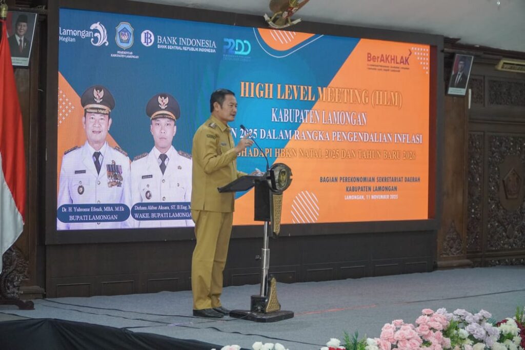 Untuk Kendalikan Inflasi Jelang Nataru, Pemkab Lamongan Gelar HLM