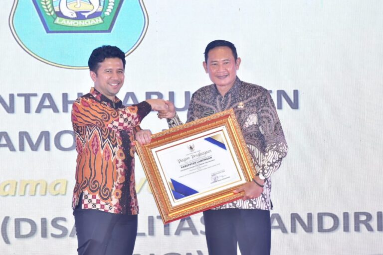 Dua Inovasi Pemkab Lamongan Meraih Top 45 Pelayanan Publik Jawa Timur 2025