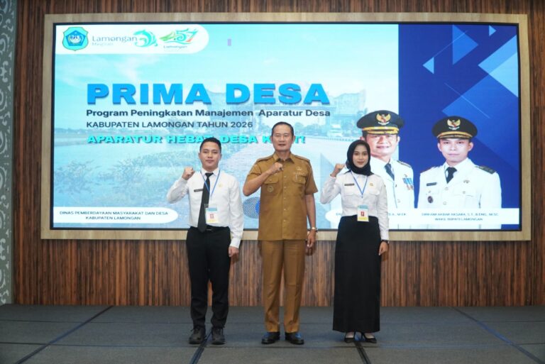 Dengan Program Prima Desa, Perangkat Desa di Lamongan Diharap Maksimal Melayani Masyarakat