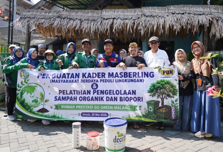 Masberling Binaan PT Petro Oxo Nusantara Lakukan Penguatan Kader dan Pelatihan Mengolah Sampah
