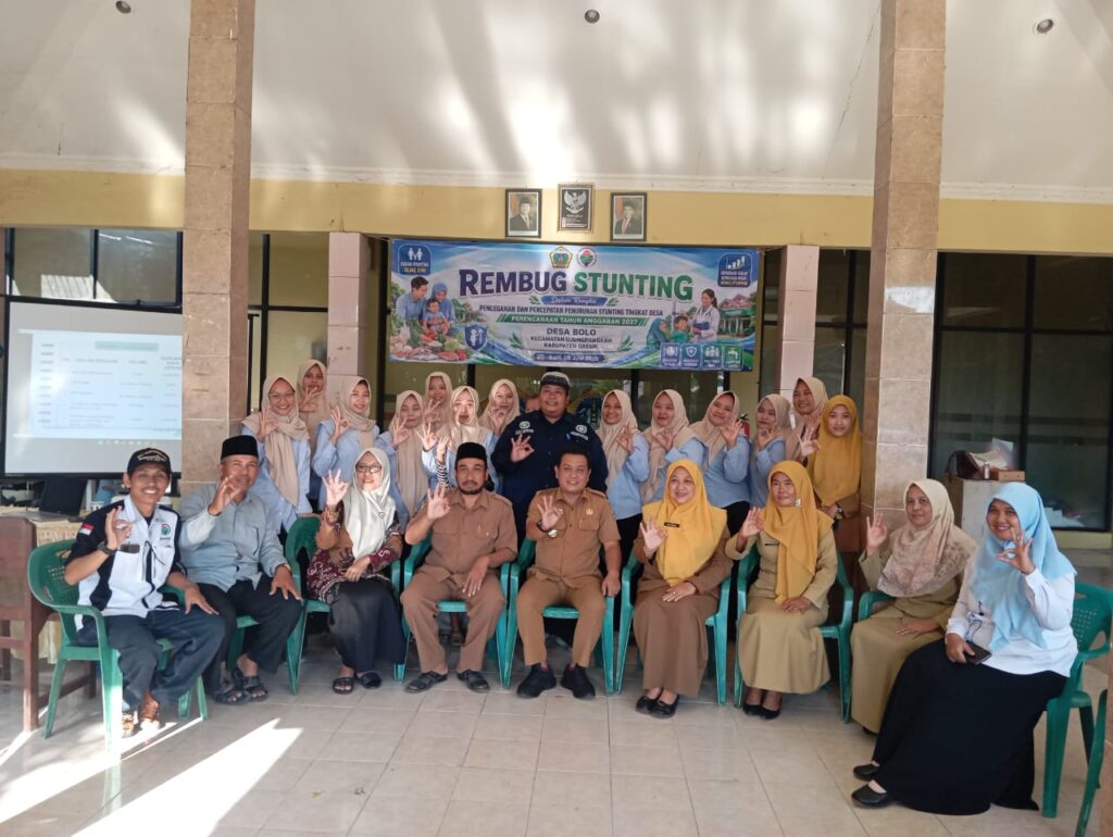 Wujudkan Zero Stunting, Pemdes Bolo Perkuat Komitmen dan Kolaborasi Lintas Sektor