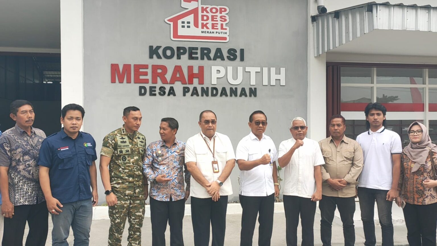 KDKMP Desa Pandanan Jadi Salah Satu Lokasi yang Ditinjau Tim KSP RI