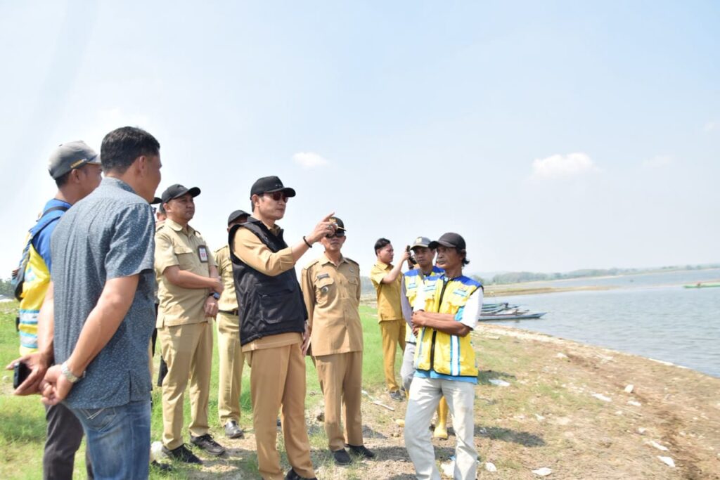 Pemkab Lamongan Bersama BBWS Bersiap Keruk Waduk Gondang dengan Metode Baru