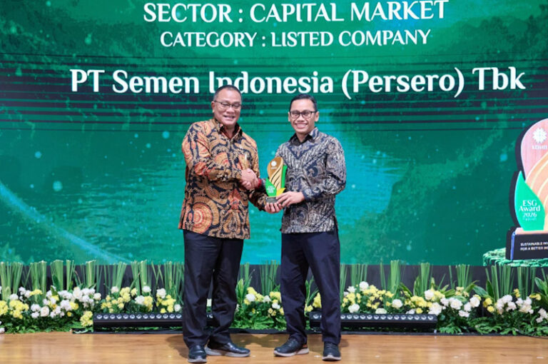 SIG Meraih ESG Award 2026 dari KEHATI Berkat Inovasi Rendah Karbon dan Konsisten Kurangi Emisi