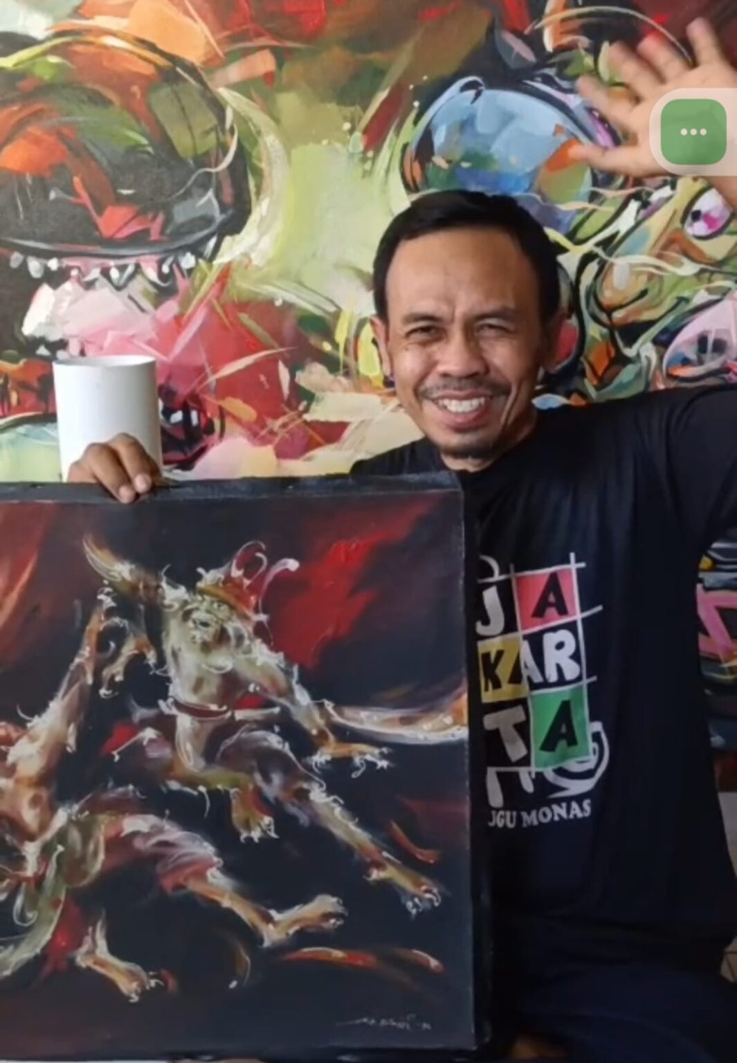 September 2026, Karya Lukisan Seniman Gresik Bakal Tampil pada Ajang Internasional di Jerman