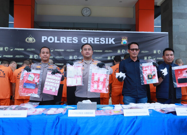 Operasi Tumpas Narkoba Semeru 2026, Polres Gresik Ungkap 14 Kasus