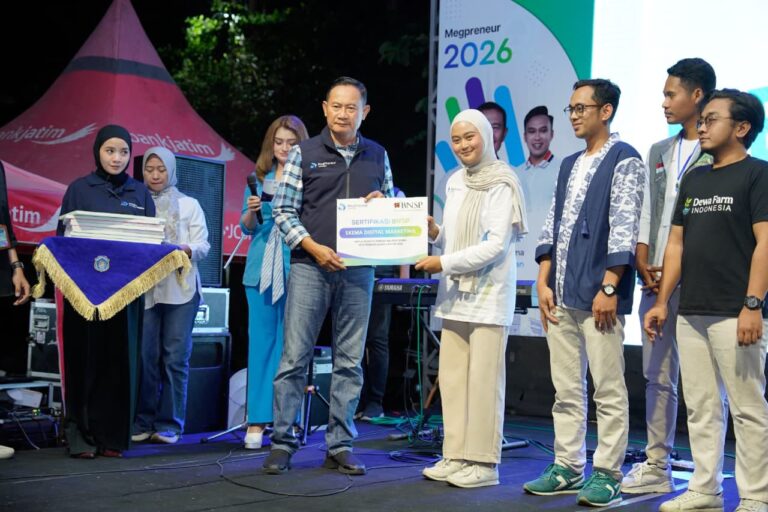 Sesi Offline Megpreneur 2026 di Lamongan Ditutup, Inkubasikan Inovasi Bisnis Hingga Agripreneur