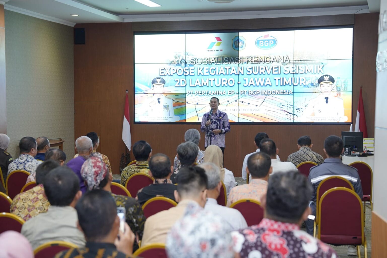 Eksplorasi Cadangan Migas, Pemkab Lamongan Mendukung Pelaksanaan Survei Seismik 2D Lamturo