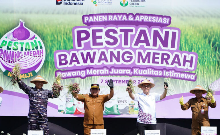 Program Petrokimia Gresik Berhasil Tingkatkan Produktivitas Bawang Merah Hingga 12 Persen
