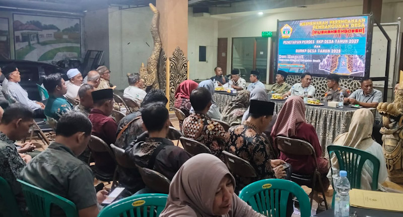 Susun Arah Pembangunan Berkelanjutan, Pemdes Menganti Selenggarakan Musdes Secara Terbuka